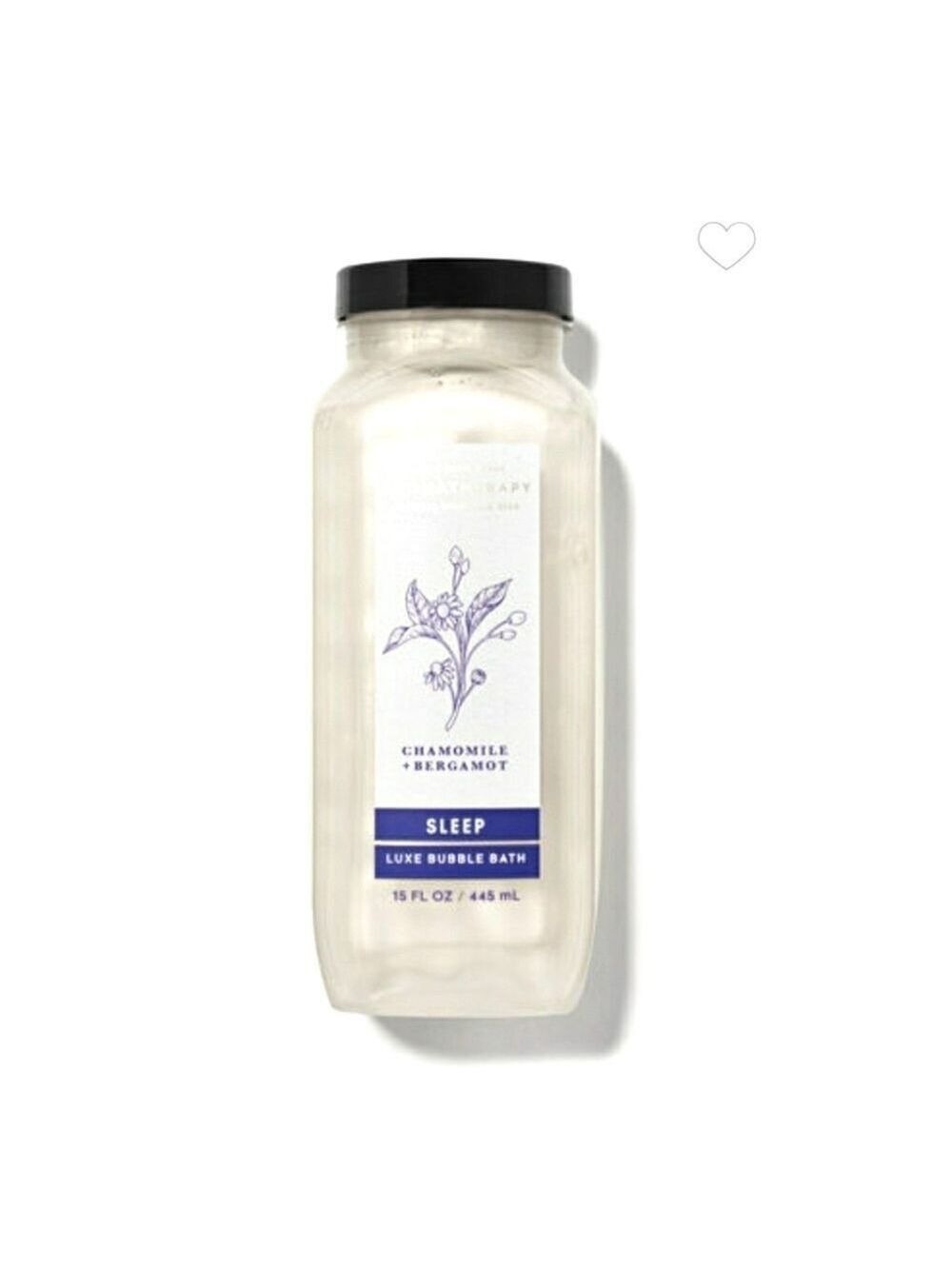 CHAMOMILE BERGAMOT AROMATHERAPY BUBBLE BATH BY BATH AND BODY WORKS